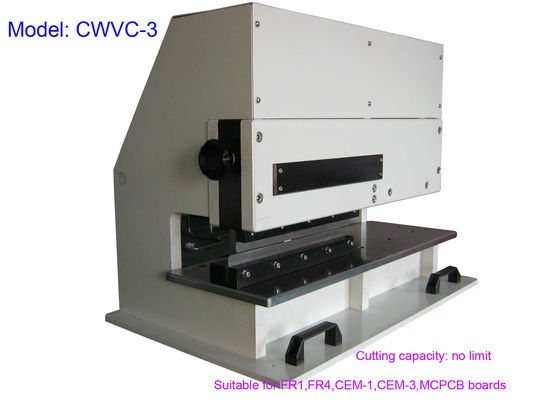 Pnömatik Tahrikli FR4 Pcb Ayırıcı Makinesi, Motorlu Pcb Depaneling Makinesi CWVC-3