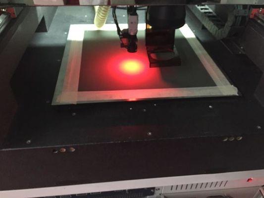 380V Pürüzsüz kenarlı Uv Lazer Kesici, 355nm Lazer PCB Depaneling Makinesi