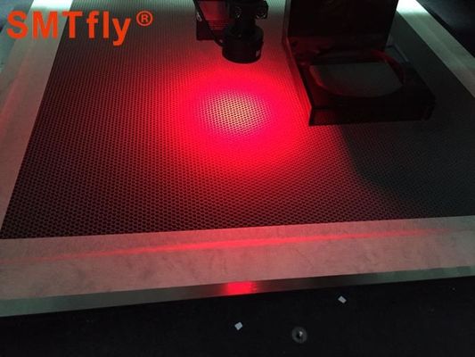Otomatik 18W 355nm Pcb Lazer Kesim Makinesi SMT UV Lazer Kafası