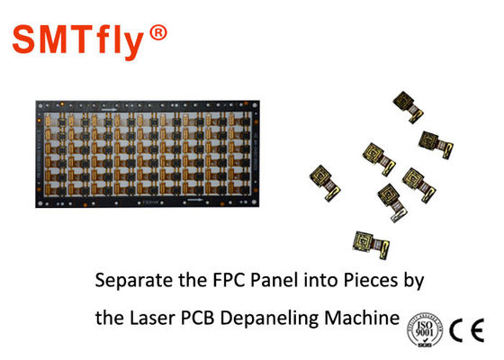 AC220V L600mm Lazer Kesici Makinesi Pcb Aşındırma Çevrimdışı Otomatik UV Lazer