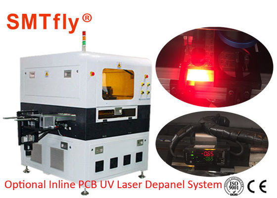380V Pürüzsüz kenarlı Uv Lazer Kesici, 355nm Lazer PCB Depaneling Makinesi