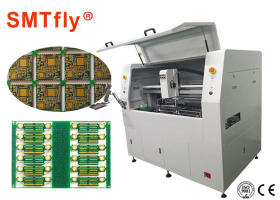Düz kesme kenarı ile 4 eksenli kontrol için PCB puanlama makinesi