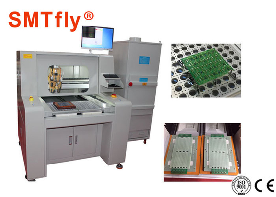Yüksek Verimli PCB Yönlendirici Makinesi PCB Singulation Çift İş İstasyonu