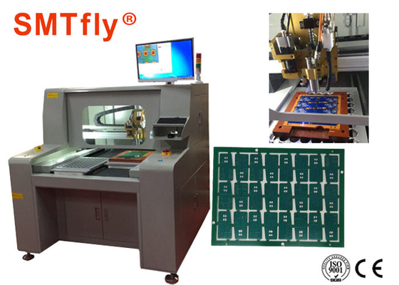 Yüksek Verimli PCB Yönlendirici Makinesi PCB Singulation Çift İş İstasyonu